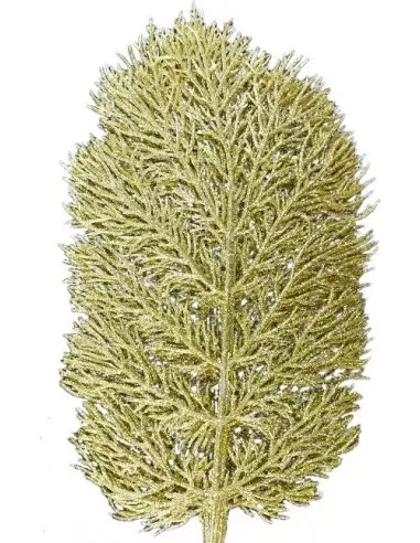 Artificial Golden Coral Leaf